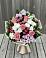 Букет цветов из: Альстромерии, Гвоздики, Розы и Хризантемы в Нестерове