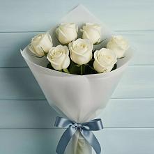 Букет 7 Белых роз Эдлесс Лав #REPLACE_PRED# Нестерове
