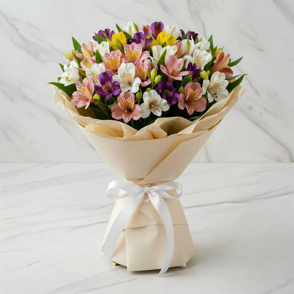 Букет цветов из: Альстромерии в Нестерове