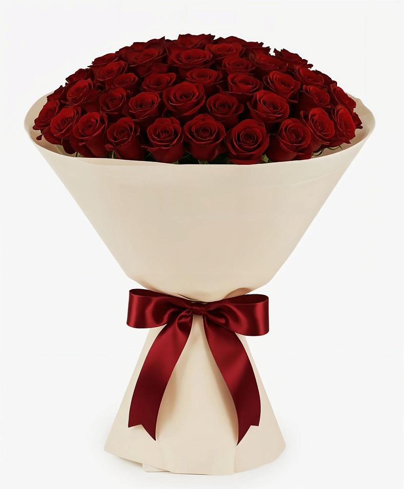 Букет 101 Бордовая роза Блэк Бакарра в Нестерове