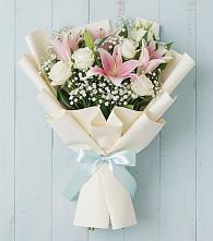 Букет цветов из:  Лилии в Нестерове